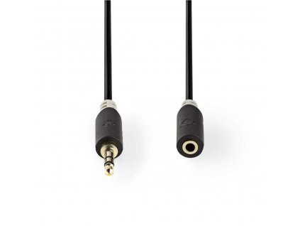 Nedis CABW22050AT50 prodlužovací audio kabel zástrčka jack 3.5mm - zásuvka jack 3.5mm, 5 m