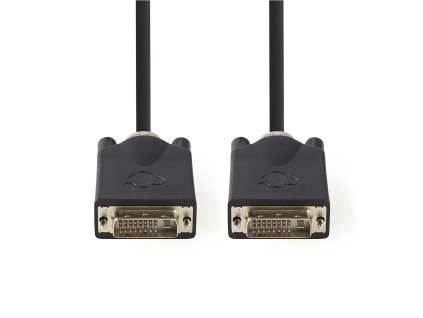Nedis CCBP32000AT20 propojovací kabel zástrčka DVI-D 24+1 pin – zástrčka DVI-D 24+1 pin, 2 m