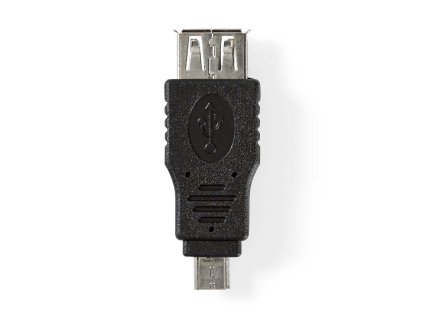 Nedis CCGB60901BK adaptér zástrčka USB micro B - zásuvka USB A