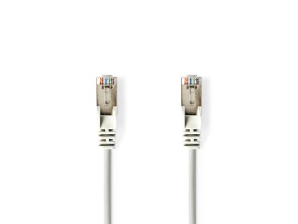 Nedis síťový kabel F/UTP CAT5e, zástrčka RJ45 - zástrčka RJ45, 3 m, šedá (CCGP85111GY30)