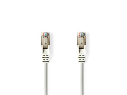Nedis síťový kabel F/UTP CAT5e, zástrčka RJ45 - zástrčka RJ45, 10 m, šedá (CCGP85111GY100)