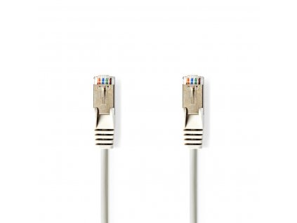 Nedis síťový kabel SF/UTP CAT5e, zástrčka RJ45 - zástrčka RJ45, 2 m, šedá (CCGP85121GY20)