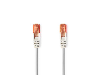 Nedis síťový kabel UTP CAT6, zástrčka RJ45 - zástrčka RJ45, 10 m, šedá (CCGP85200GY100)