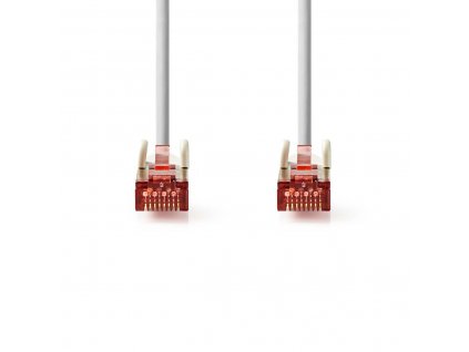 Nedis síťový kabel S/FTP CAT6, zástrčka RJ45 - zástrčka RJ45, 1 m, šedá (CCGP85221GY10)