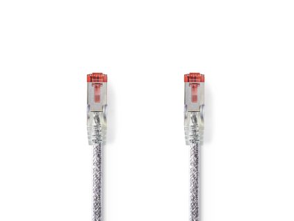 Nedis síťový kabel S/FTP CAT6, zástrčka RJ45 - zástrčka RJ45, 5 m, transparentní (CCGP85221TP50)