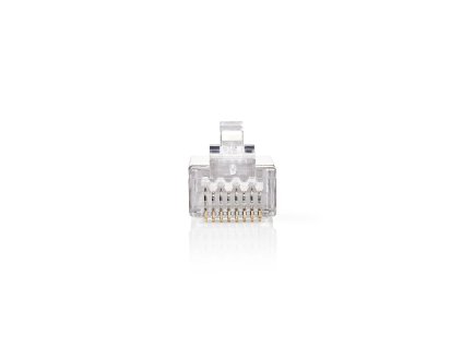 Konektor RJ45 pro CAT5U FTP kabely s drátovými vodiči, 10 ks (CCGP89302ME)