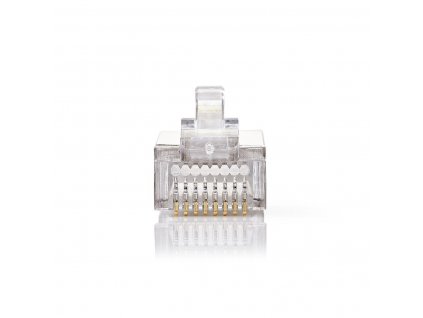 Konektor RJ45 pro CAT5U FTP kabely s lankovými vodiči, 10 ks (CCGP89303ME)