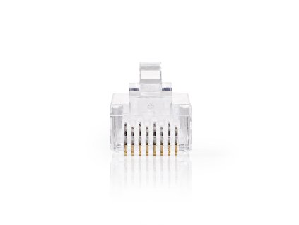 Konektor RJ45 pro CAT6 UTP kabely s drátovými vodiči, 10 ks (CCGP89304TP)