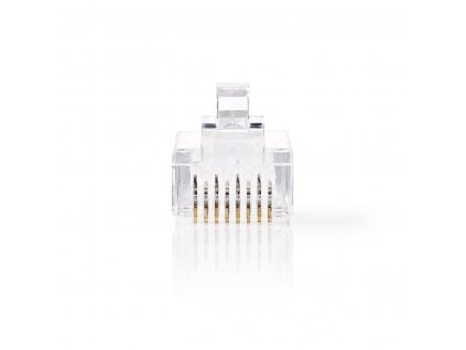 Konektor RJ45 pro CAT6 UTP kabely s lankovými vodiči, 10 ks (CCGP89305TP)