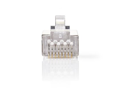 Konektor RJ45 pro CAT6U STP kabely s lankovými vodiči, 10 ks (CCGP89307ME)