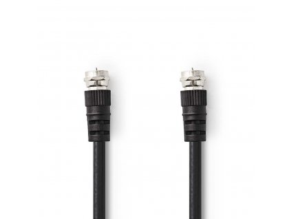 Nedis anténní kabel zástrčka F - zástrčka F, 1.5 m, černá (CSGP41000BK15)