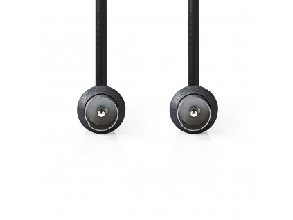 Nedis anténní kabel 90 dB zástrčka Coax - zástrčka Coax, 1.5 m, černá (CSGP40200BK15)