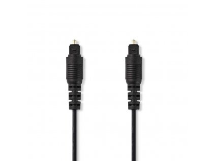 Nedis digitální optický audio kabel Toslink zástrčka - Toslink zástrčka, 5 m, černá (CAGP25000BK50)