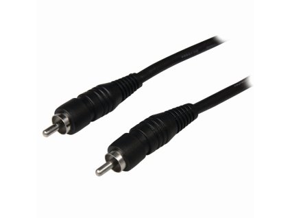 Nedis digitální audio kabel cinch zástrčka - CINCH zástrčka, 2 m, černá (CAGB24170BK20)