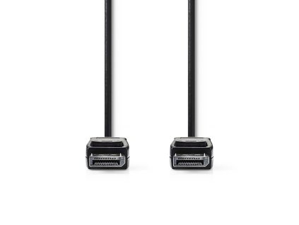 DisplayPort 1.2 kabel | DisplayPort Zástrčka - DisplayPort Zástrčka | 3 m | Černá barva