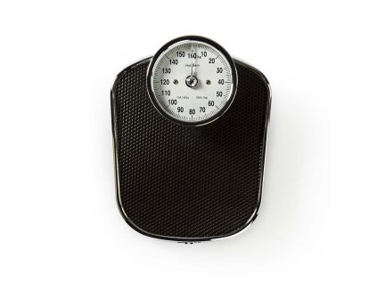 Nedis PESC110ABK analogová osobní váha do 160 kg
