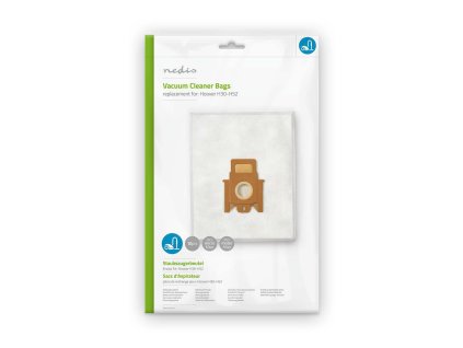 Nedis sáčky pro vysavače Hoover H30-H52, 10 ks + motorfiltr + mikrofiltr (DUBG120HOO10)