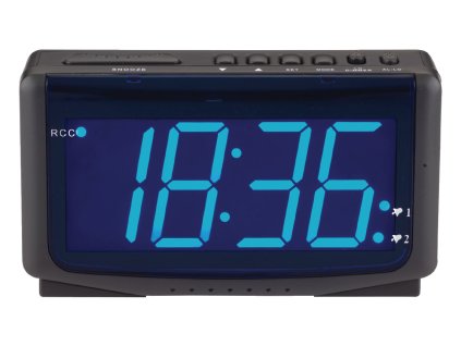 Rádiem řízený digitální LED budík Balance 112424