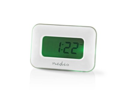 Nedis CLAL110WT multifunkční digitální budík, teploměr, minutka