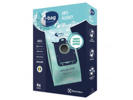 Sáčky Electrolux S-Bag E206S antialergenní, 4ks, 9001684605