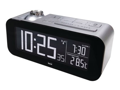 Rádiem řízený digitální LCD budík s projekcí času, Balance 862458