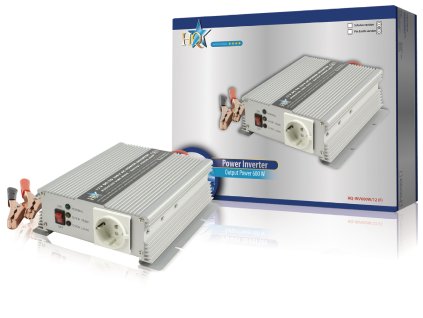 Měnič s Modifikovanou Sinusoidou 12 VDC - AC 230 V 600 W F (CEE 7/3)
