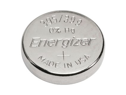 Stříbro-oxidová hodinková baterie SR57/V395/V399 1.55 V 51 mAh, Energizer E395/399J1
