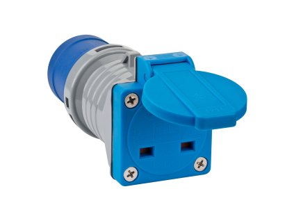 Brennenstuhl napájecí adaptér karavan 3p, 16 A, 250 V, Typ CEE zástrčka na anglickou zásuvku typ G (BN-1080993)
