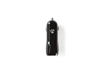 Nedis CCHAC301ABK automobilový USB nabíjecí adaptér 3.0 A s USB-C, černá