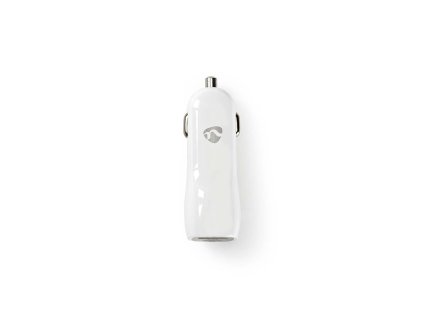 Nedis CCHAU340AWT automobilový CL nabíjecí adaptér 2.4 A USB + 3.0 A USB-C, bílá