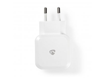 Nedis WCHAU484AWT USB napájecí adaptér 2 x 2.4 A / bílá