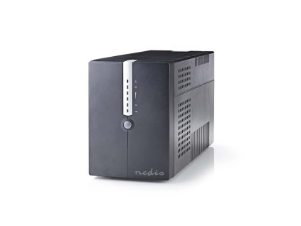 Nedis UPSD2000VBK záložní zdroj UPS 2000 VA, 1200 W, 4 zásuvky