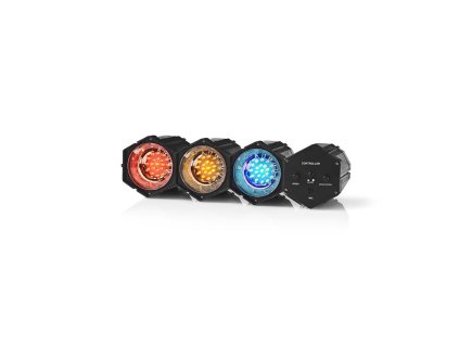 Nedis FUDI211BK3 LED světelné varhany se 3 moduly a 63 LED
