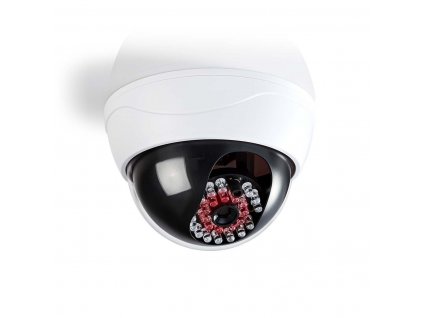 Nedis DUMCD20WT atrapa venkovní bezpečnostní CCTV DOME kamery, bílá