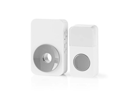 Nedis DOORB122CWT bezdrátový zvonek 85 dB s 36 melodiemi