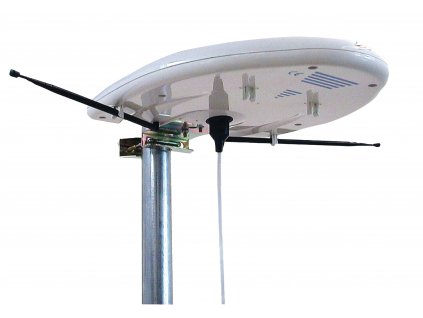 DVB-T/T2 - DAB+ Venkovní Anténa se Zesilovačem 20 dB FM / VHF / UHF