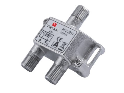 Triax T343104 CATV rozbočovač 0.9 dB / 5-1218 MHz - 1 výstup