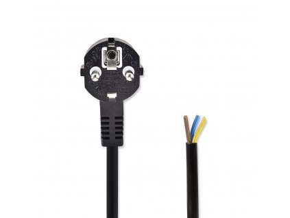 Napájecí flexo kabel UNISCHUKO 3 x 1.00 mm černý, 3 m (CEGL10700BK30)