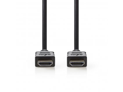 Nedis High Speed HDMI™ kabel zástrčka HDMI - zástrčka HDMI, 0.5 m, černá (CVGT34000BK05)