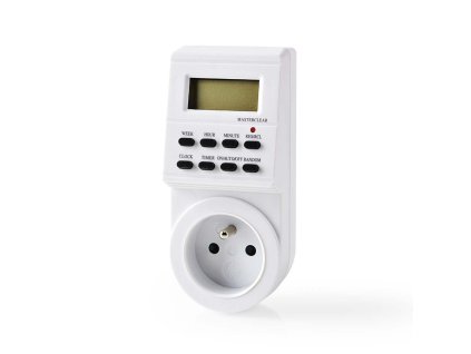 Nedis TIME02E digitální časové spínací hodiny, 3500 W