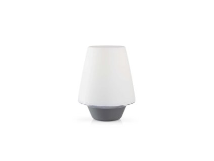 Nedis stolní LED lampička 3.6 W, 230 lm, 3000 K, šedá/bílá (MDLGGY)