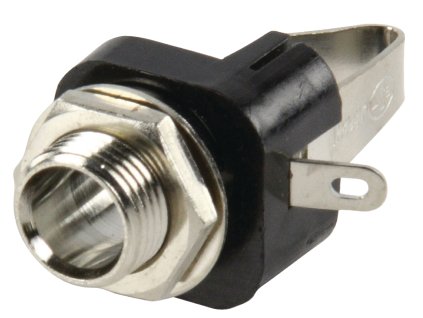 Lumberk KLB3 konektor Jack 6.35 mm mono zásuvka panelová (LUM-KLBM3)