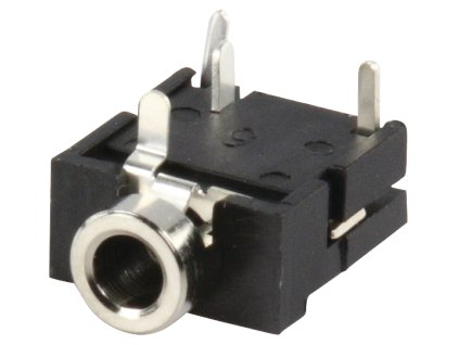 Lumberk KLBR4 konektor Jack 3.5 mm stereo zásuvka do DPS (LUM-KLBR4)