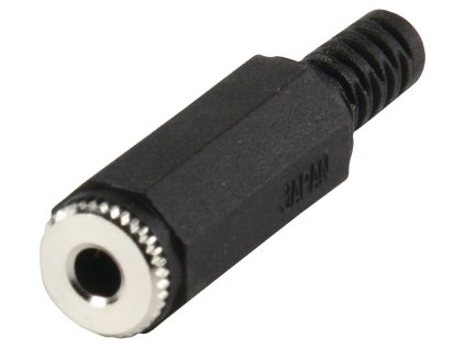 Lumberk KLK4 konektor Jack 3.5 mm stereo zásuvka, plast (LUM-KLK4)