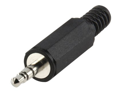 Lumberk KLS40 konektor Jack 3.5 mm stereo zástrčka, plast (LUM-KLS40)