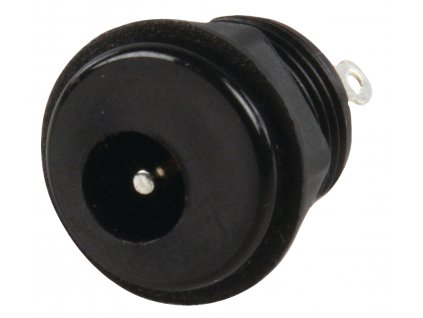 Konektor DC souosý napájecí zástrčka 2.0/6.3 mm, panelová (LUM-NEBJ21C)