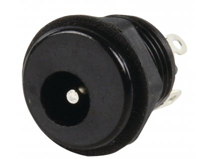 Konektor DC souosý napájecí zástrčka 2.35/6.3 mm, panelová (LUM-NEBJ25C)