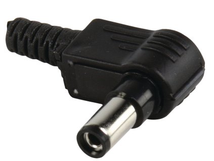 Konektor DC souosý napájecí zásuvka 2.1/5.5 mm, úhlový (LUM-NESJ21W)