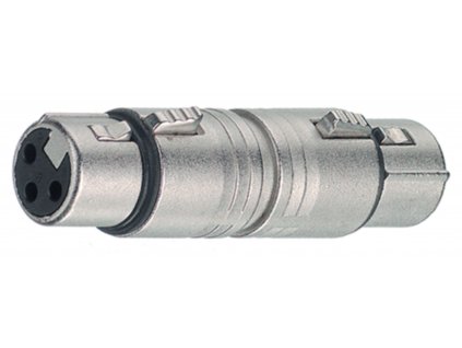 Neutrik XLR adaptér XLR 3-pin zásuvka - XLR 3-pin zásuvka (NTR-NA3FF)