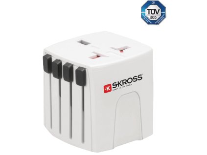 Cestovní adaptér pro celý svět, nezemněný - Skross MUV micro SKR1302180